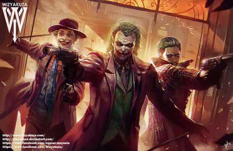 Three Clowns - Wizyakuza.com