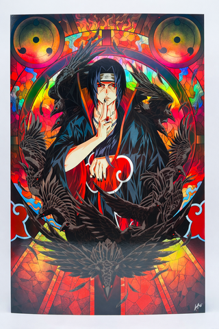 Stained Glass Ninja of Crows [Foil Print] [Limited 15 Pcs]