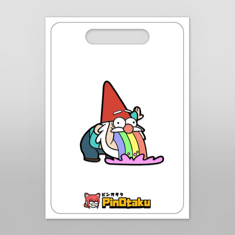 Rainbow Gnome [Enamel Pin]