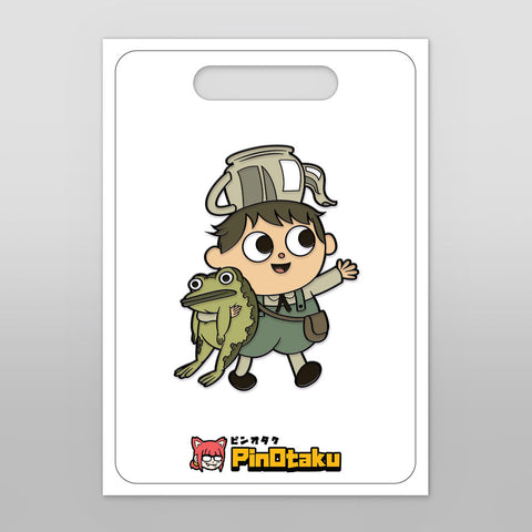 Frog-in-the-Hat Friend [Enamel Pin]
