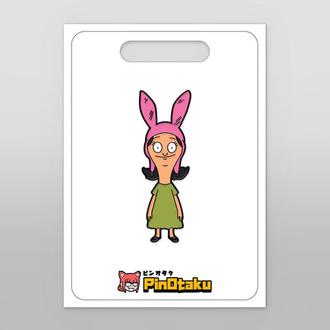 Bunny Eared Burger Kid [Enamel Pin]