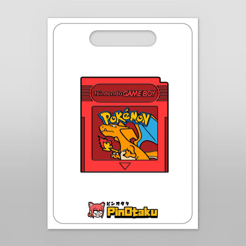 Crimson Retro Cartridge [Enamel Pin]