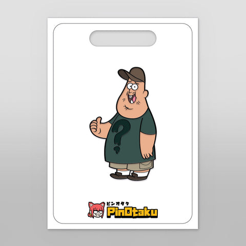 Chubby Mystery Man [Enamel Pin]