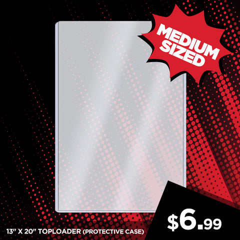 13" X 20" TOPLOADER (Protective Case)