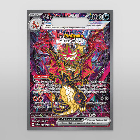 Crimson Crystal Dragon [Enamel Pin] [Limited Edition]