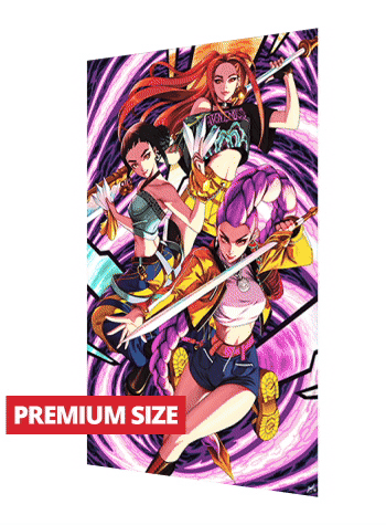 3D Transition [From Shine to Snarl] Lenticular Print