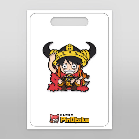 Horned Pirate [Enamel Pin]