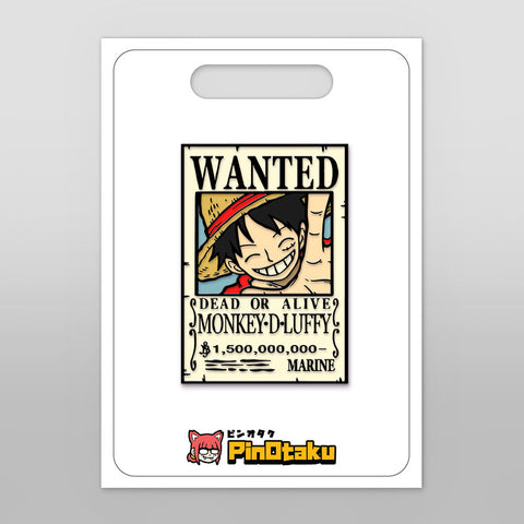Wanted Pirate Captain [Enamel Pin]