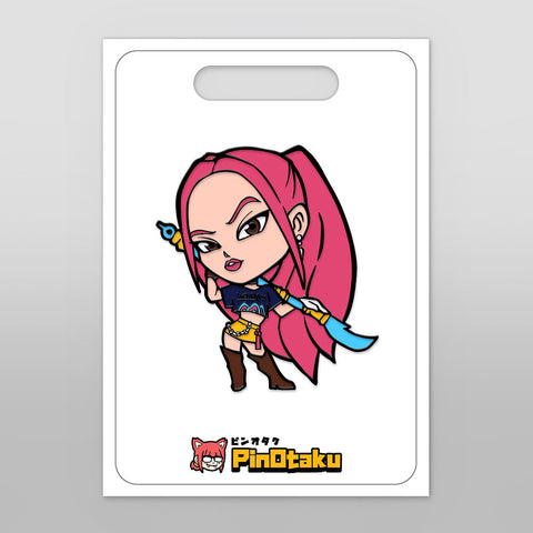 Napalm Idol [Enamel Pin]