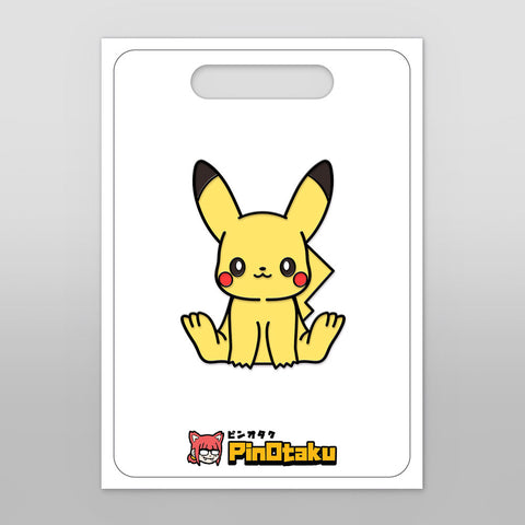 Sitting Volt Mouse [Enamel Pin]