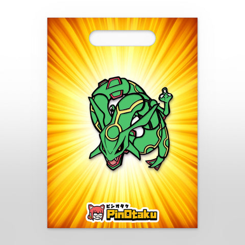 Emerald Sky Dragon [Enamel Pin]