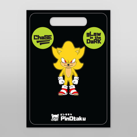 Super Cobalt Racer [Enamel Pin] [Glow in the Dark]