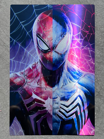 Spider/Symbiote Split [Metal] [Limited 15 Pcs]