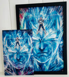 3D Triple Transition [Saiyan Susanoo] Lenticular Print [GIANT SIZED]