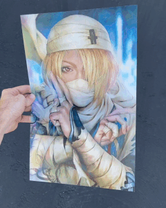 3D Transition [Princess in Disguise] Lenticular Print - Wizyakuza.com