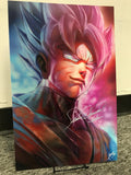 3D Transition [Blue to Rose] Lenticular Print [Autographed] - Wizyakuza.com